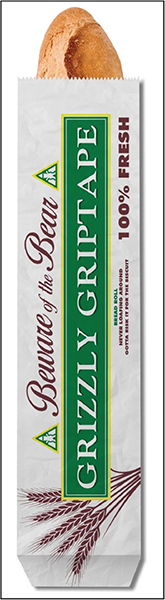 GRIZZLY 1-SHEET GET THAT BREAD 100% FRESH WHT GRIP TAPE