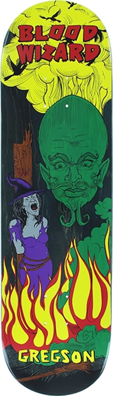 BLOOD WIZARD GREGSON WIZARD SKATEBOARD DECK-8.5