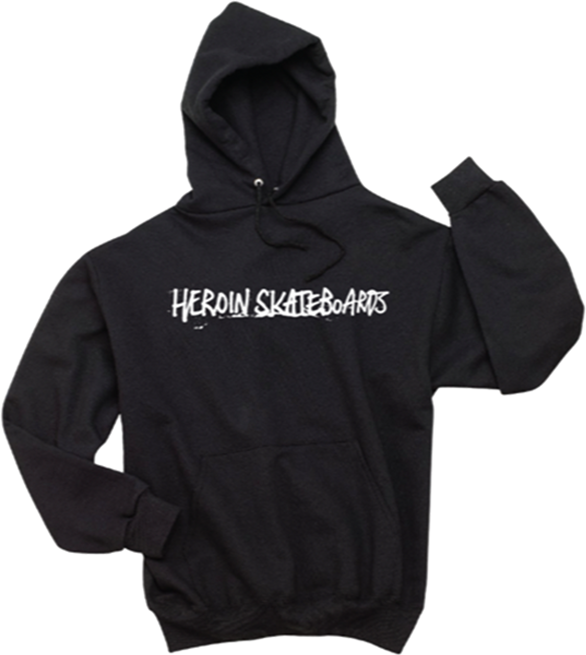 HEROIN PAINTED HD/SWT XLARGE BLACK