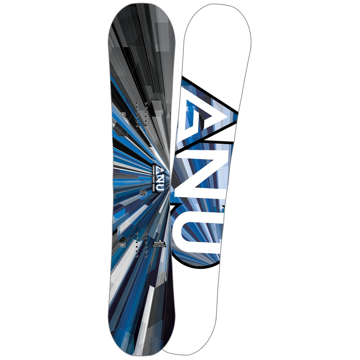 a*2様 GNU CARBON CREDIT 153 グヌー Gnu Carbon Credit Asym Btx 2018 Snowboard Grey Blue 153