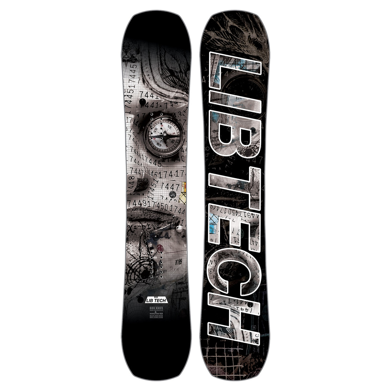 Lib Tech Box Knife C3 Btx 2018 Snowboard Black Grey 154