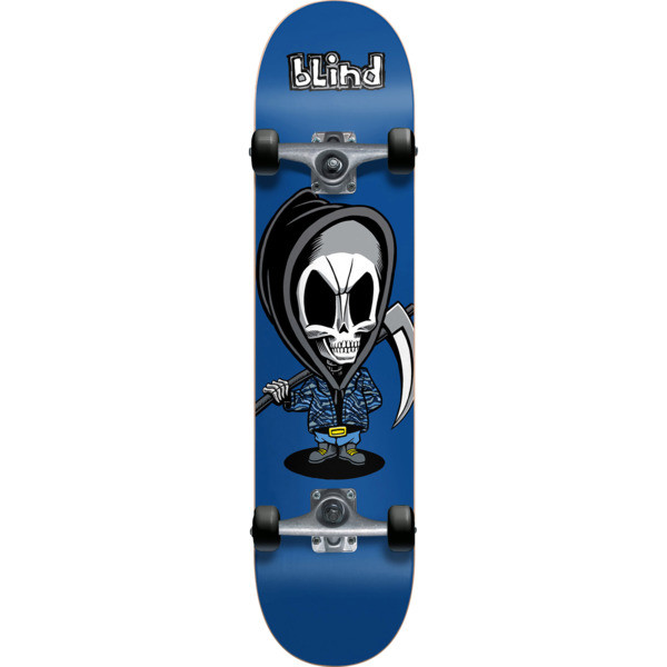 BLIND 7.625 インチ YOUTH コンプリート Blind New Bone Thug Youth Skateboard Complete Blue 7.625