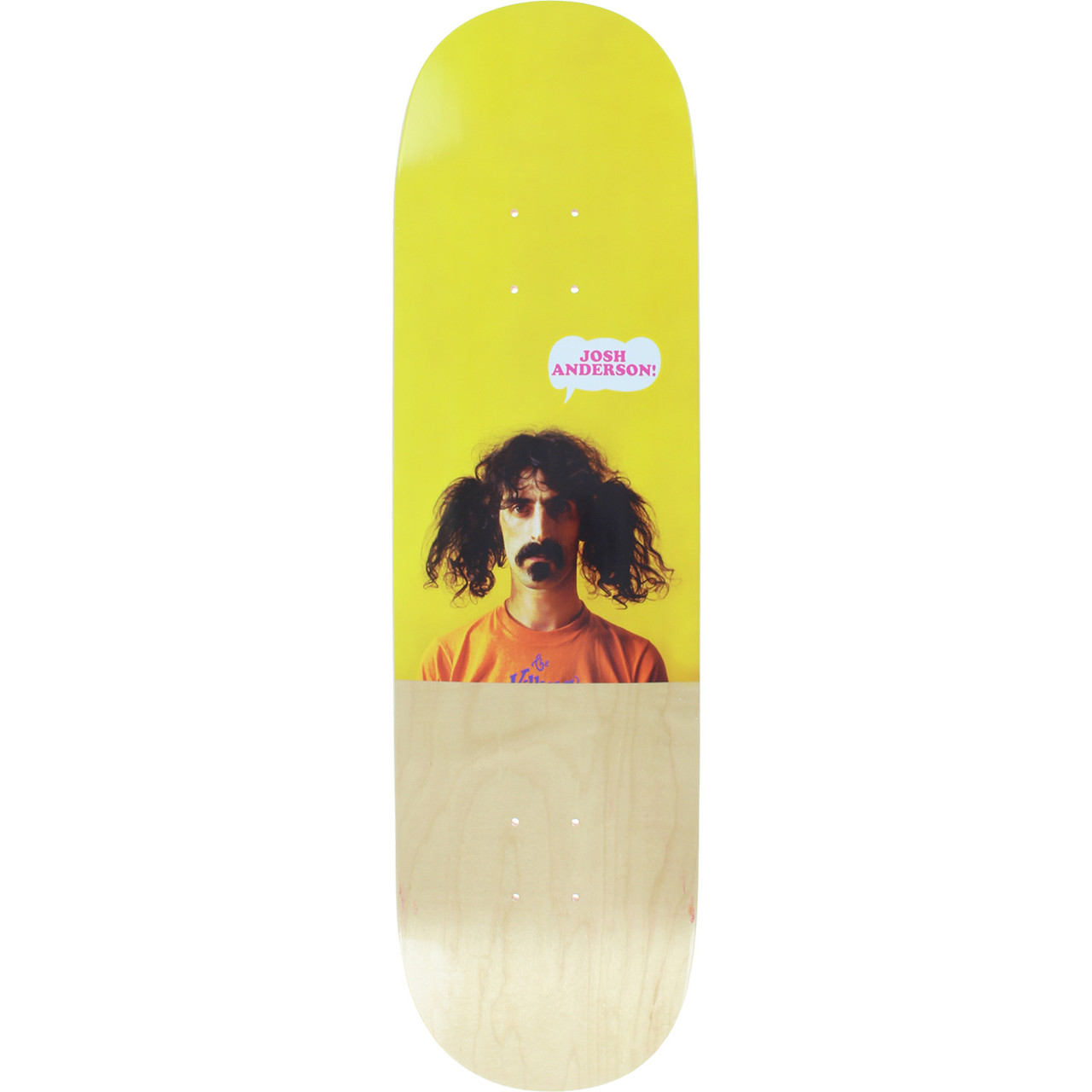 TKF Anderson Freak Out Skate Deck Yellow 8.5