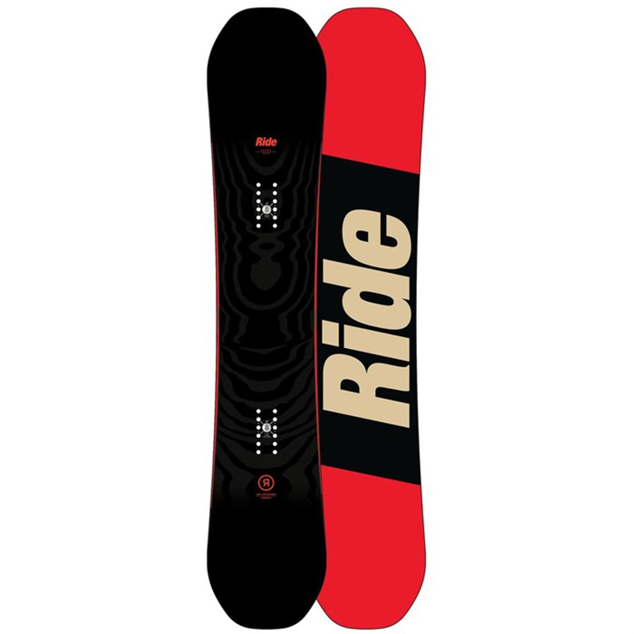 Ride Machete Snowboard Black Red 152