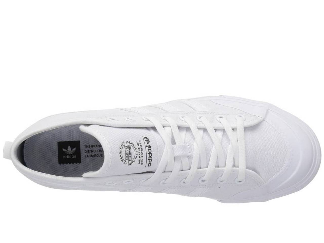 Adidas MatchCourt Mid Shoes All White