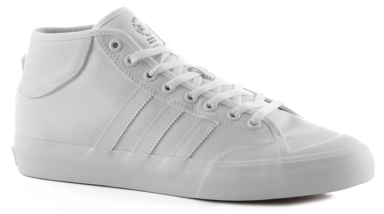 adidas matchcourt mid white