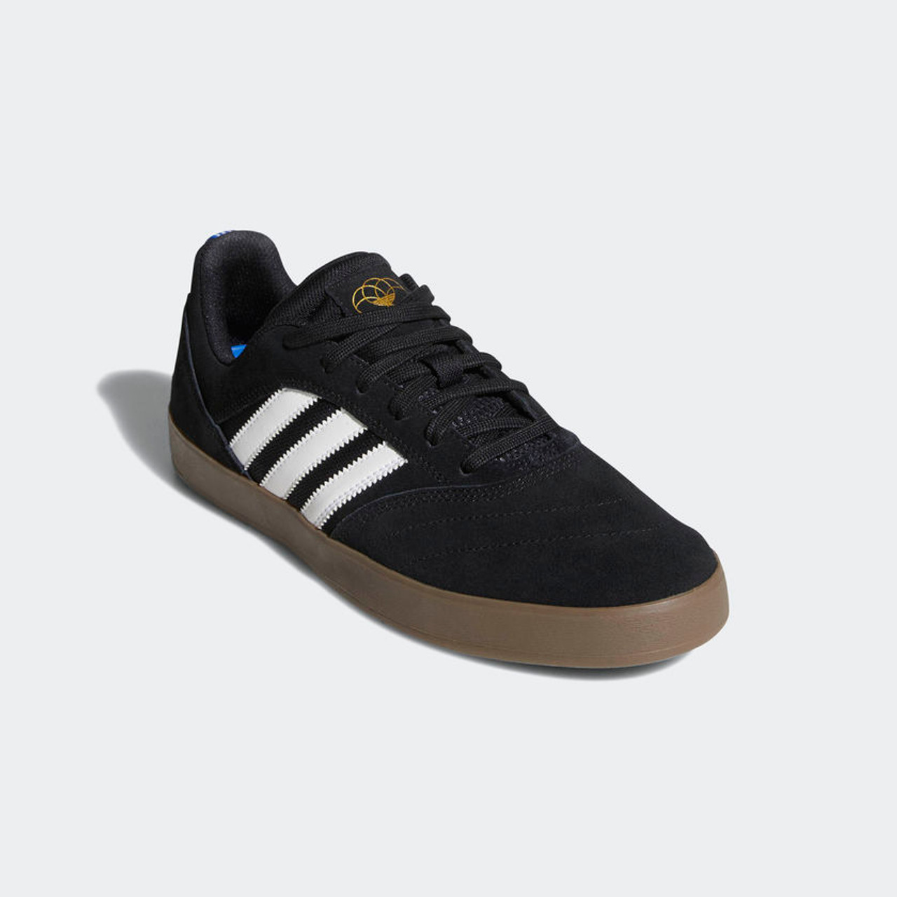 adidas suciu adv ii black white & gum shoes