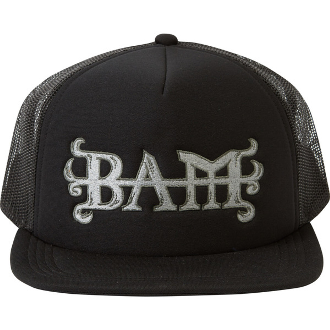 Element Bam Mesh Hat Flint Black Snapback