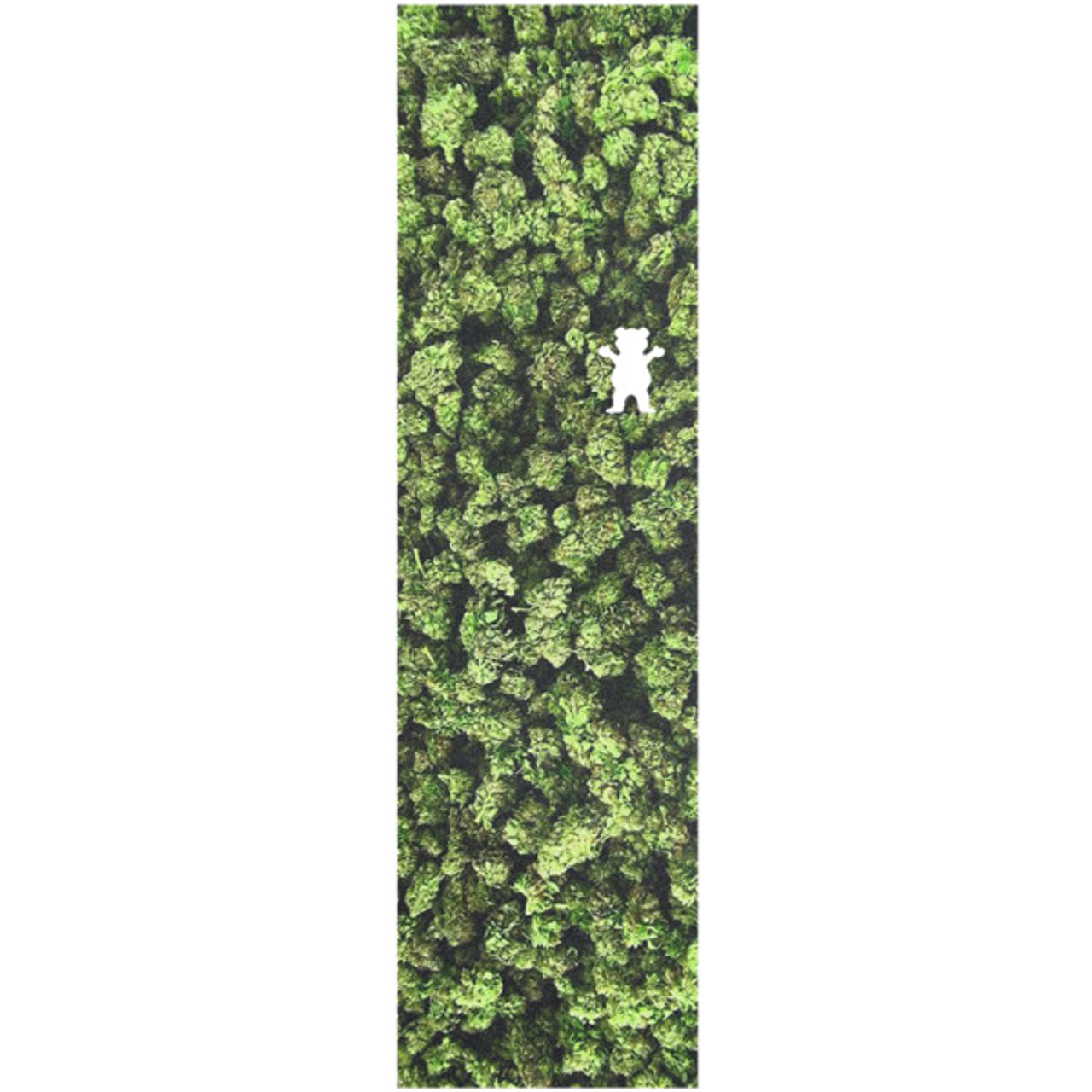 Grizzly Kush Cut Out Grip Tape Green 9x33