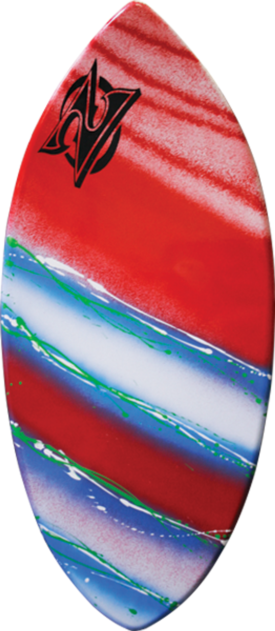 Zap Wedge Skimboard Pintail Medium Red 45"x20"