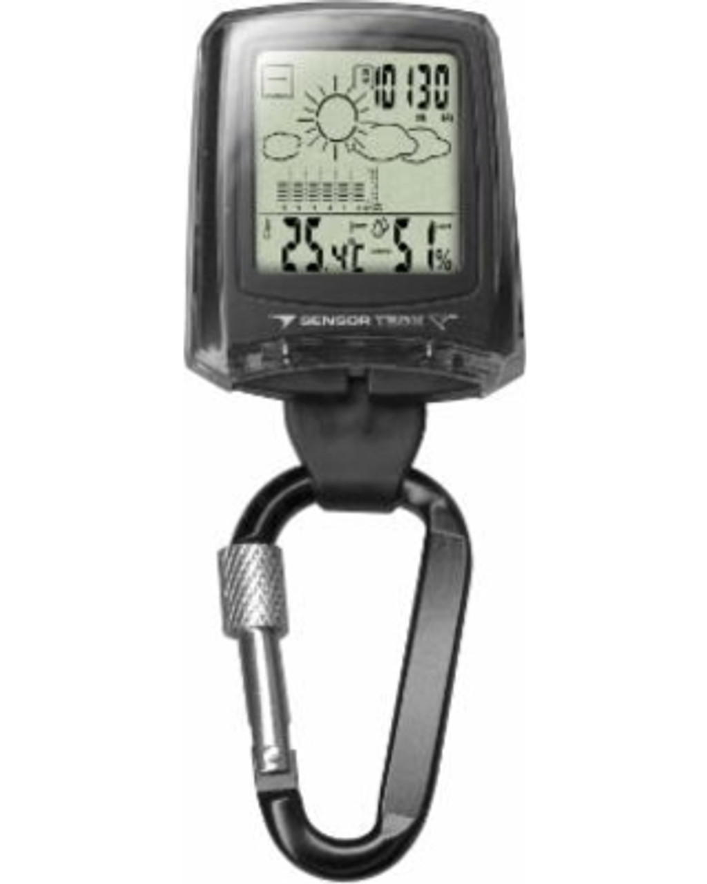 Dakota Weather Station Clip Watch Black Onesize