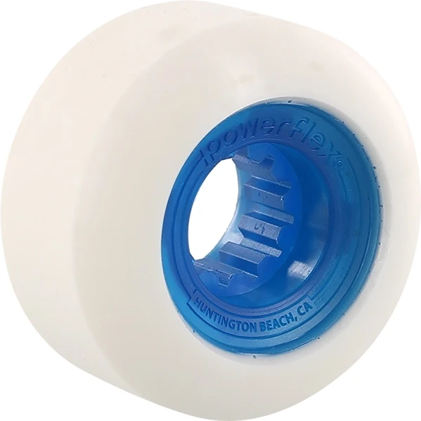 POWERFLEX ROCK CANDY 56mm 84b WHT/CLR.BLUE WHEELS SET