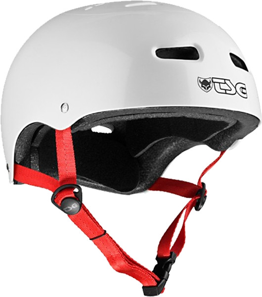 TSG PEARL WHITE HELMET L/XL MODEL II -CERTFIED CERT