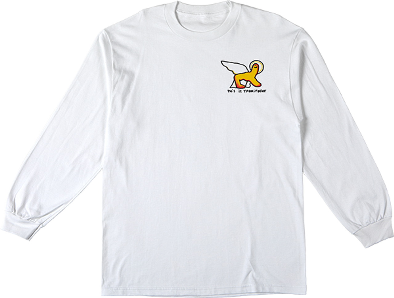 KROOKED PRIDE LS MEDIUM WHITE