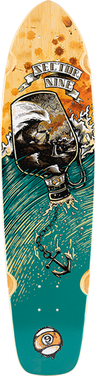 SECTOR 9 STRAND STORM SKATEBOARD DECK-34X8.7