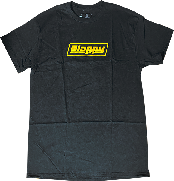 SLAPPY OG LOGO SS TSHIRT SMALL BLACK
