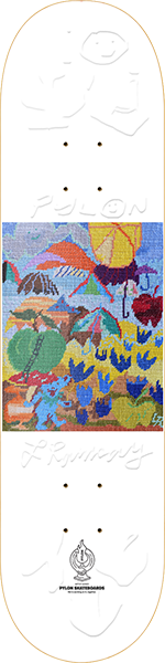 PYLON ARTIST SERIES RAMSAY BEAR SKATEBOARD DECK-8.25