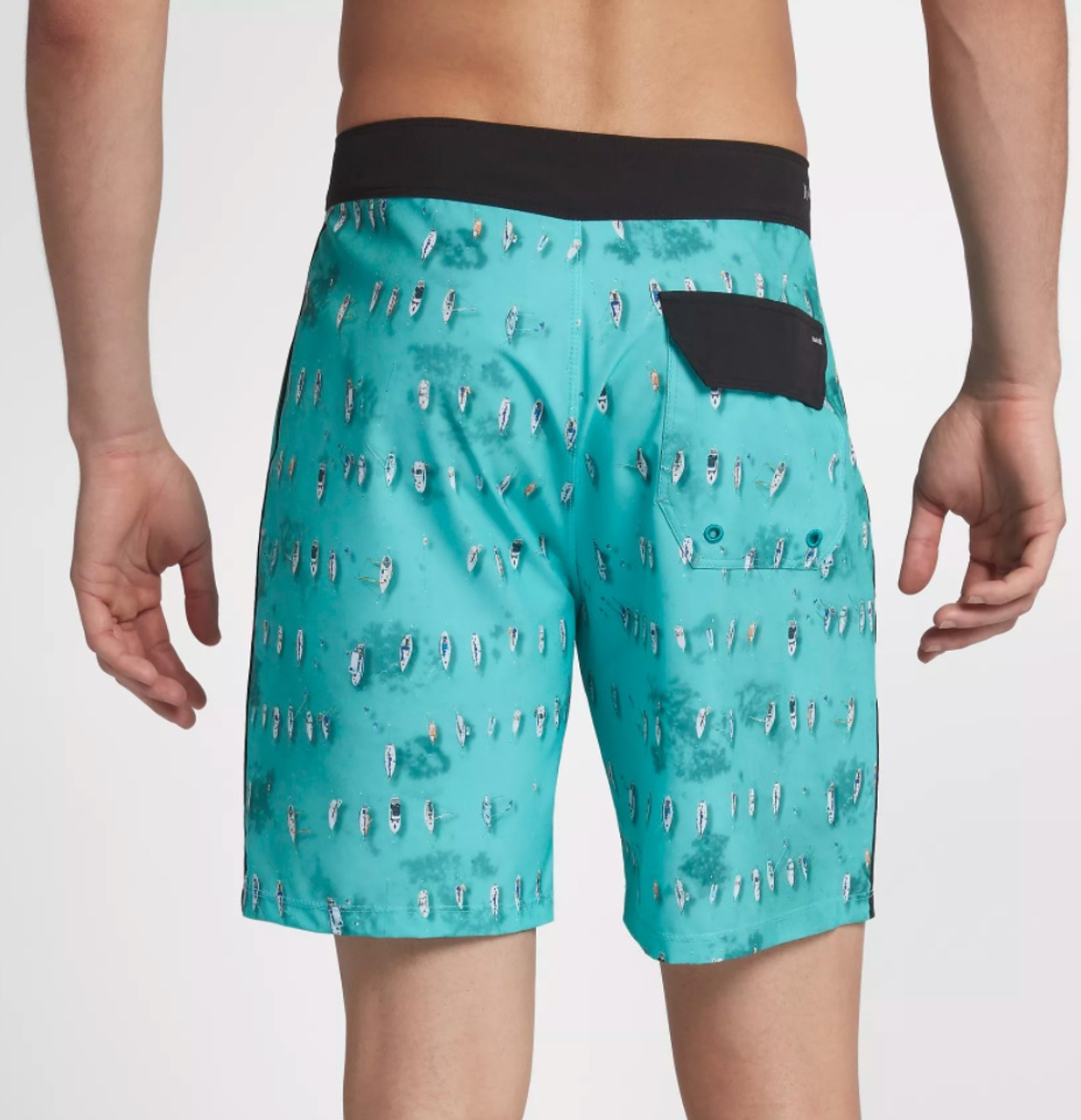 Hurley Phantom Trunks 18" Mens Teal