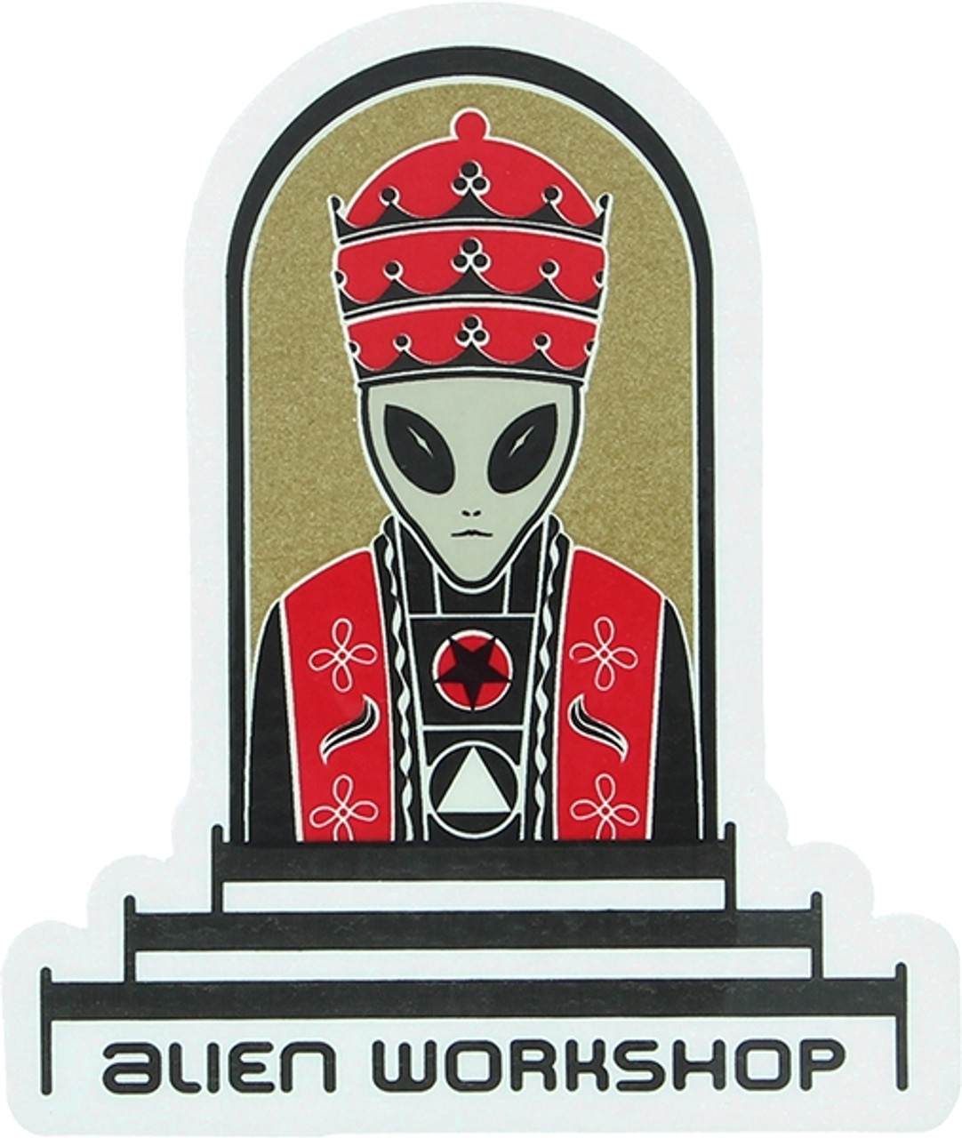 ALIEN WORKSHOP PRIEST DECAL STICKER (2 pack)