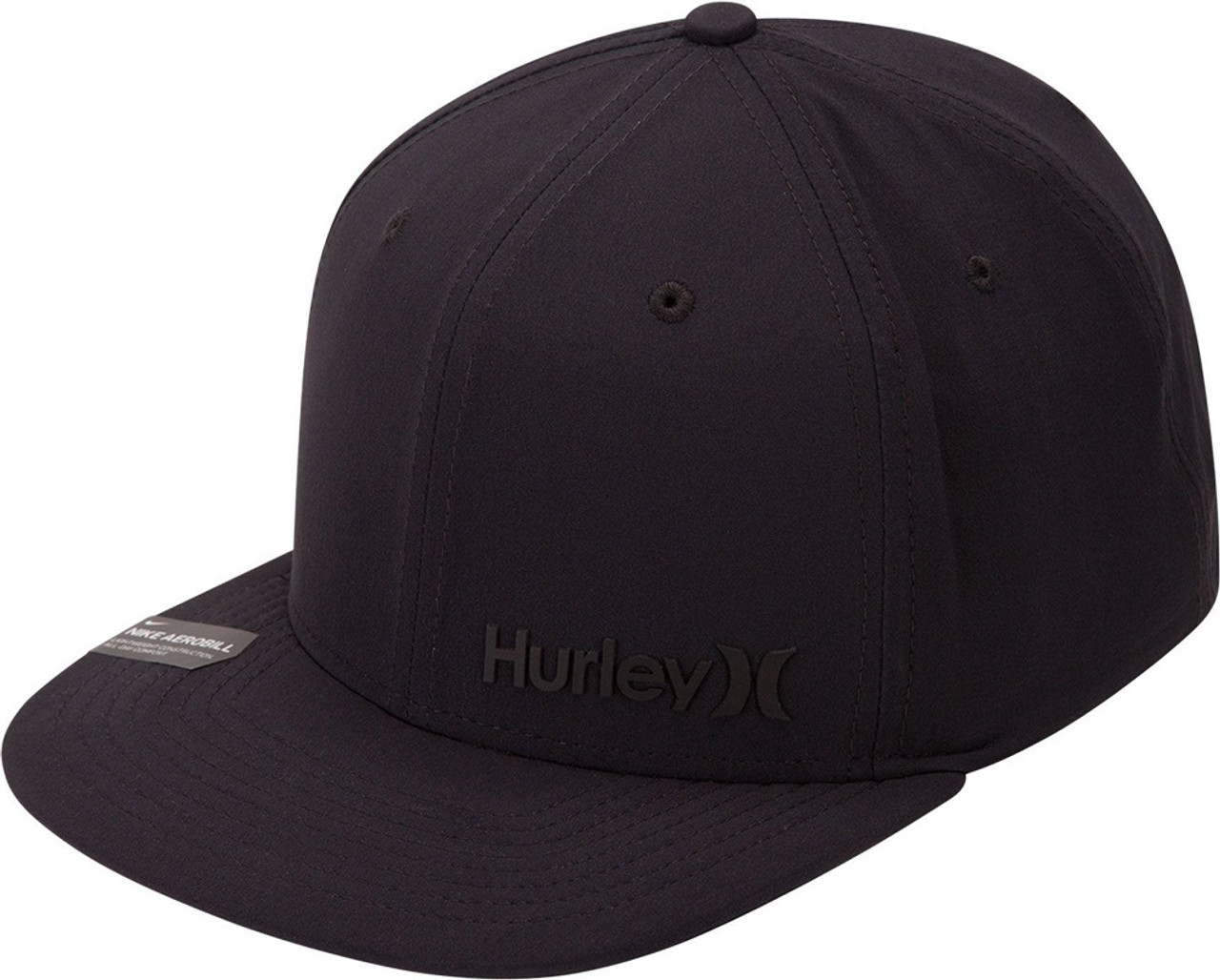 Hurley Phantom Corp Hat Black Snapback