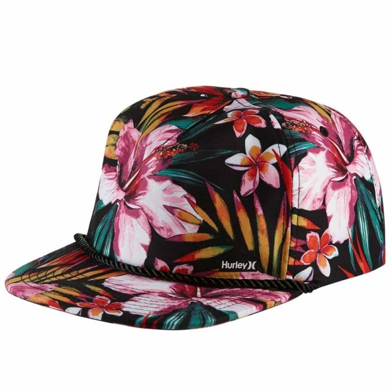 Hurley DF Garden Hat Floral Pink Snapback