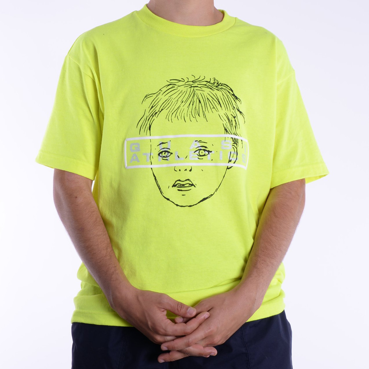 Quasi Melvin SS Tshirt Safety Green