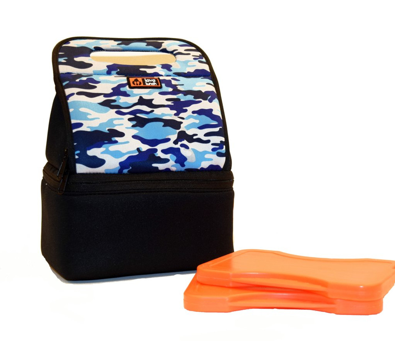 Lava Lunch Heated Lunch Box Duo Blue Camo OneSize