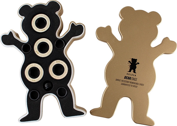 GRIZZLY GOLDEN BEAR-INGS 1set