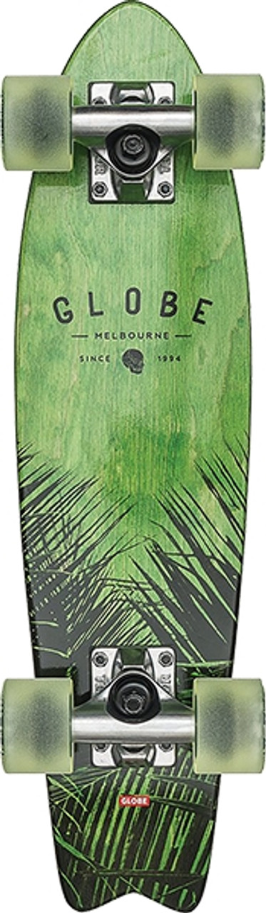 GLOBE 23" BANTAM EVO ST SKATEBOARD COMPLETE GREEN MAPLE