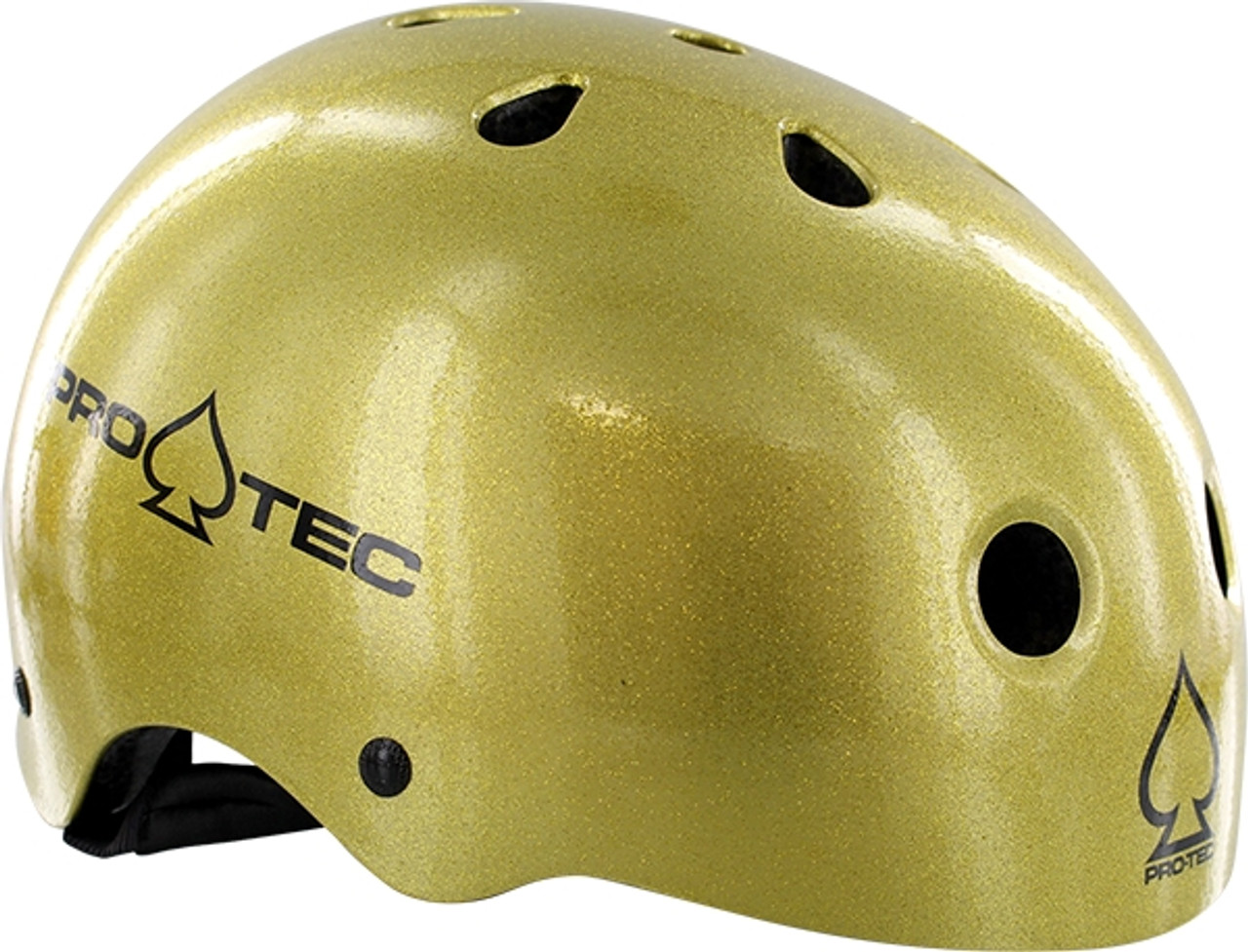 PROTEC CLASSIC (CERTFIED) HELMET GOLD FLAKE-XL HELMET