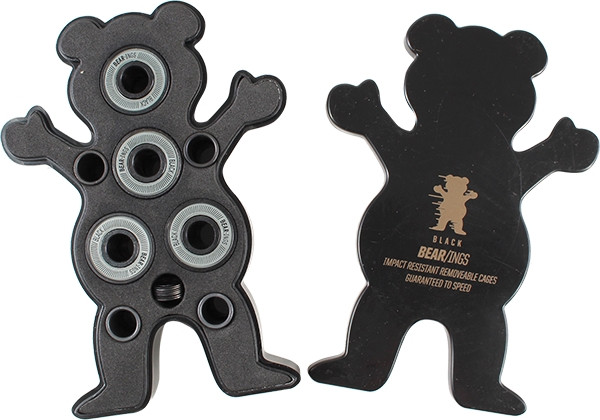 GRIZZLY BLACK BEAR-INGS 1set