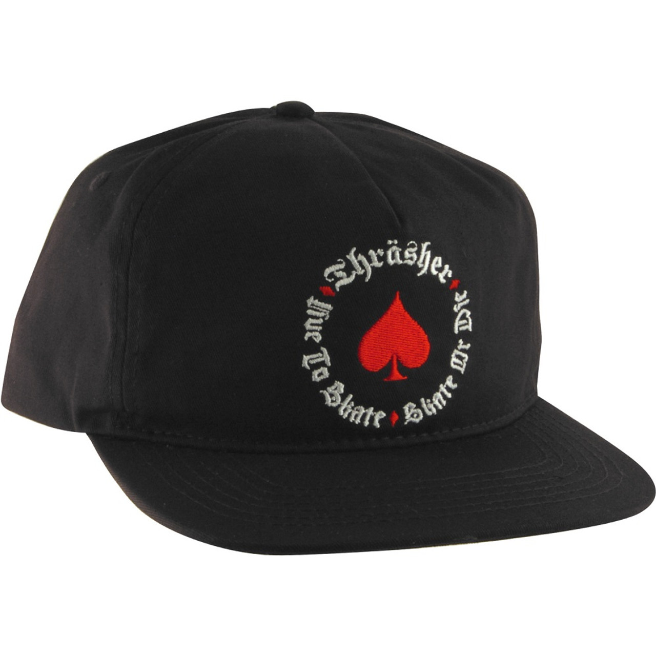 Thrasher Oath Hat Black Snapback