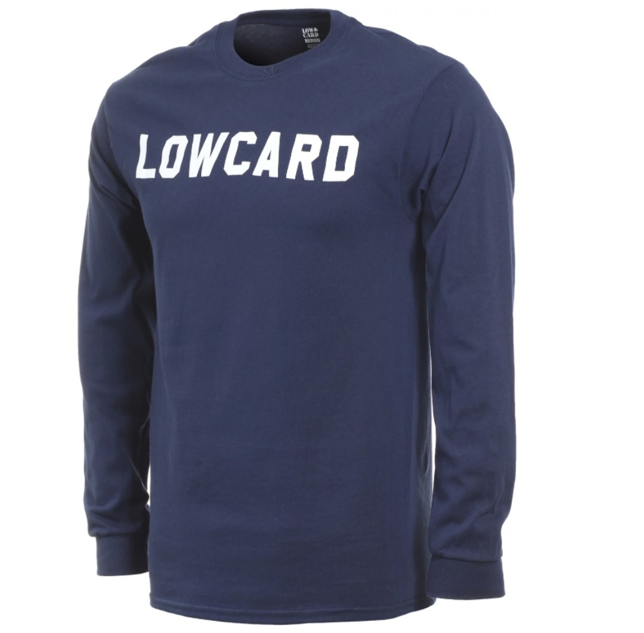 LowCard College Longsleeve Tshirt Navy