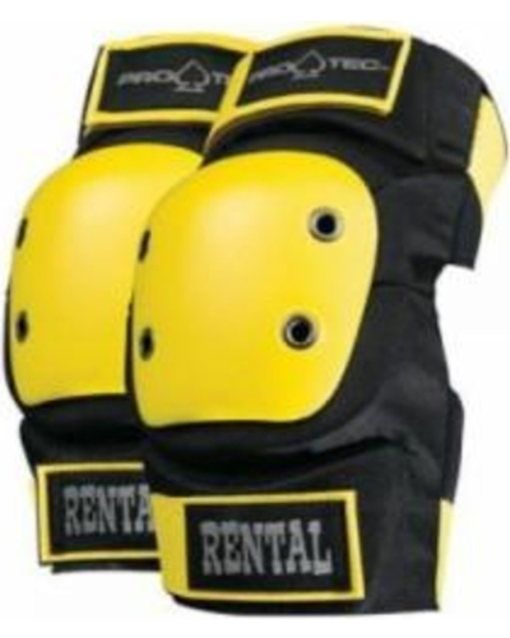 Protec Rental Elbow Pads Black Yellow L