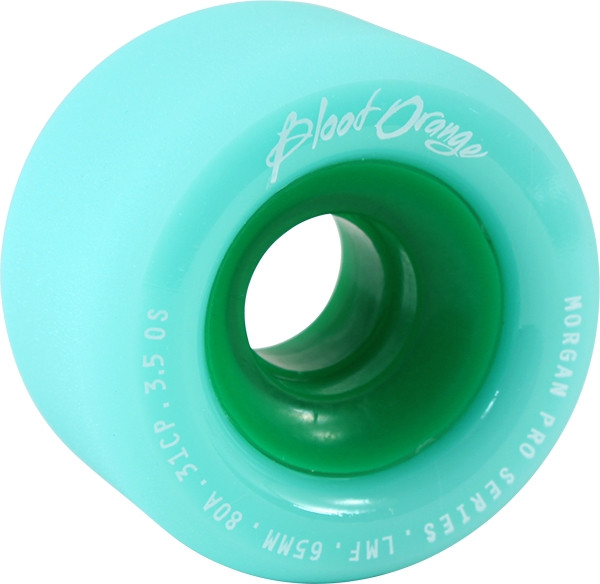 BLOOD ORANGE MORGAN 65mm 80a SEAFOAM WHEELS SET