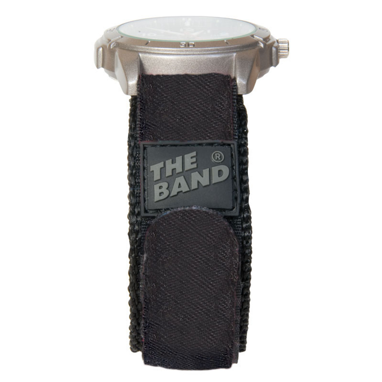 Chums The Band WatchBand Solid Black 16mm