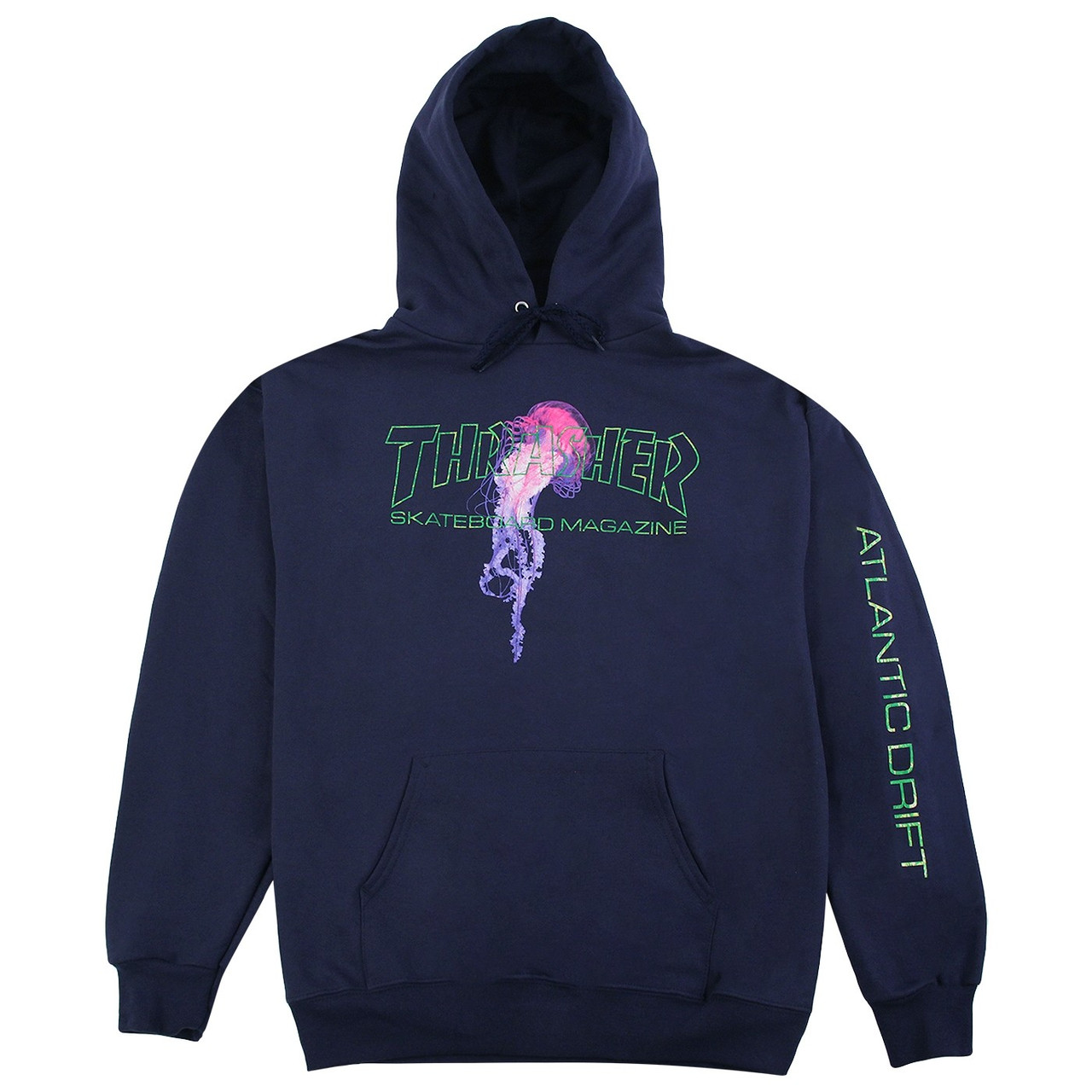 Thrasher Atlantic Drift Hoodie Navy