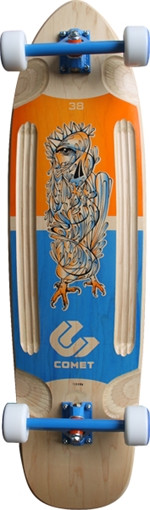COMET ETHOS 38" SKATEBOARD COMPLETE-9.75x37