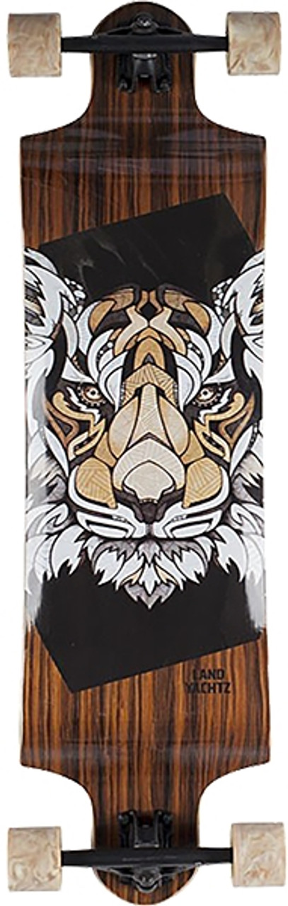 LANDYACHTZ SWITCH 35" TIGER SKATEBOARD COMPLETE-9.5x35