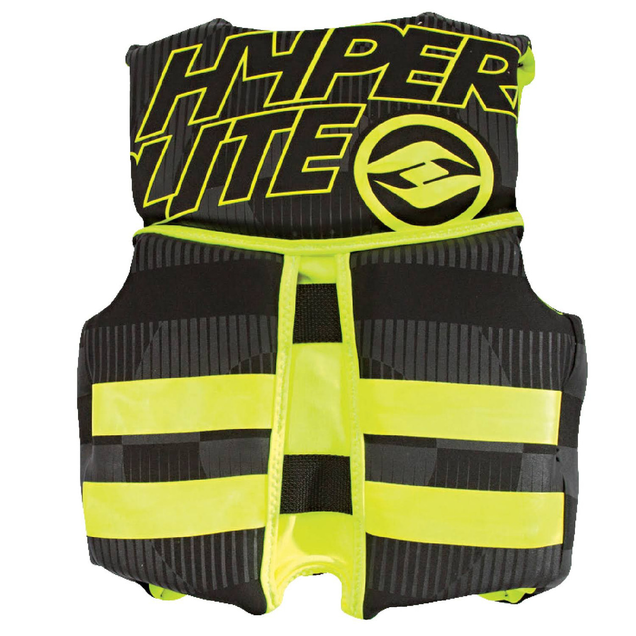 Hyperlite INDY Boys Youth Vest Black Yellow Small