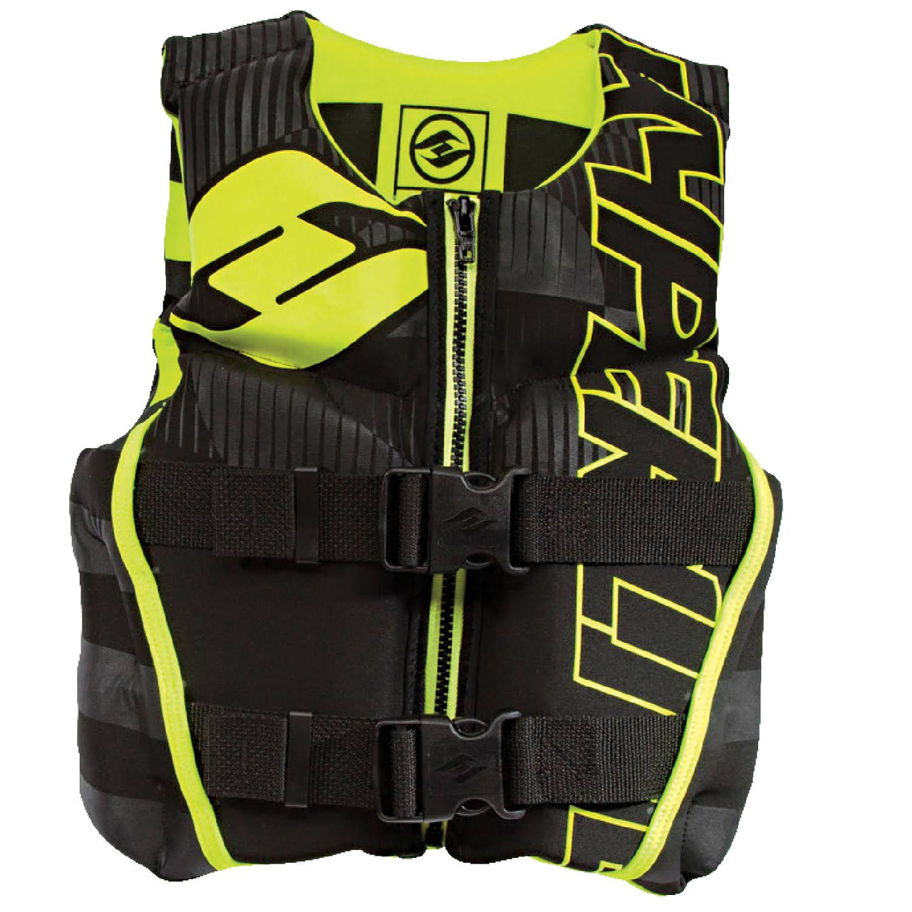 Hyperlite INDY Boys Youth Vest Black Yellow Small