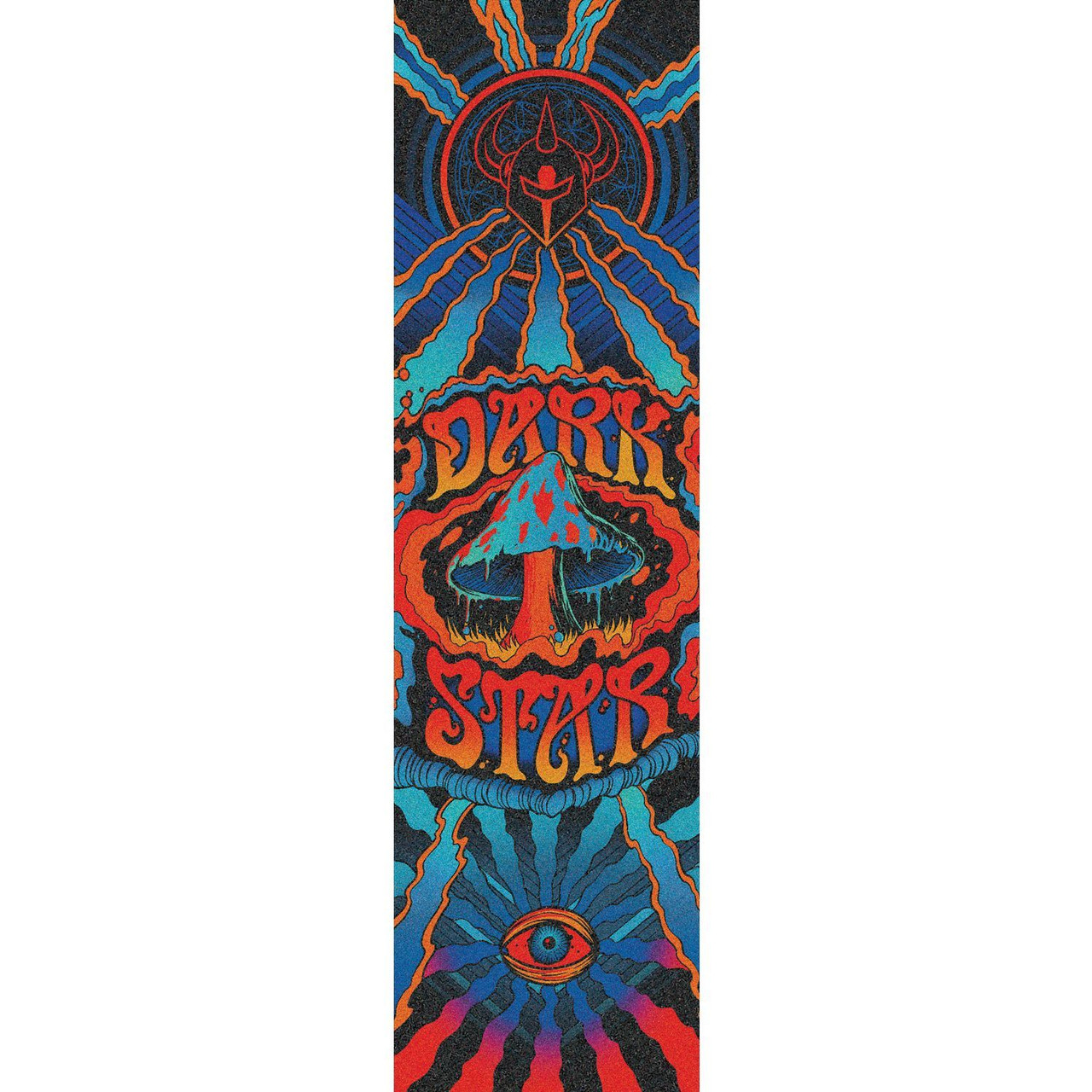Darkstar Trippy Grip Tape Sheet Black 9x33