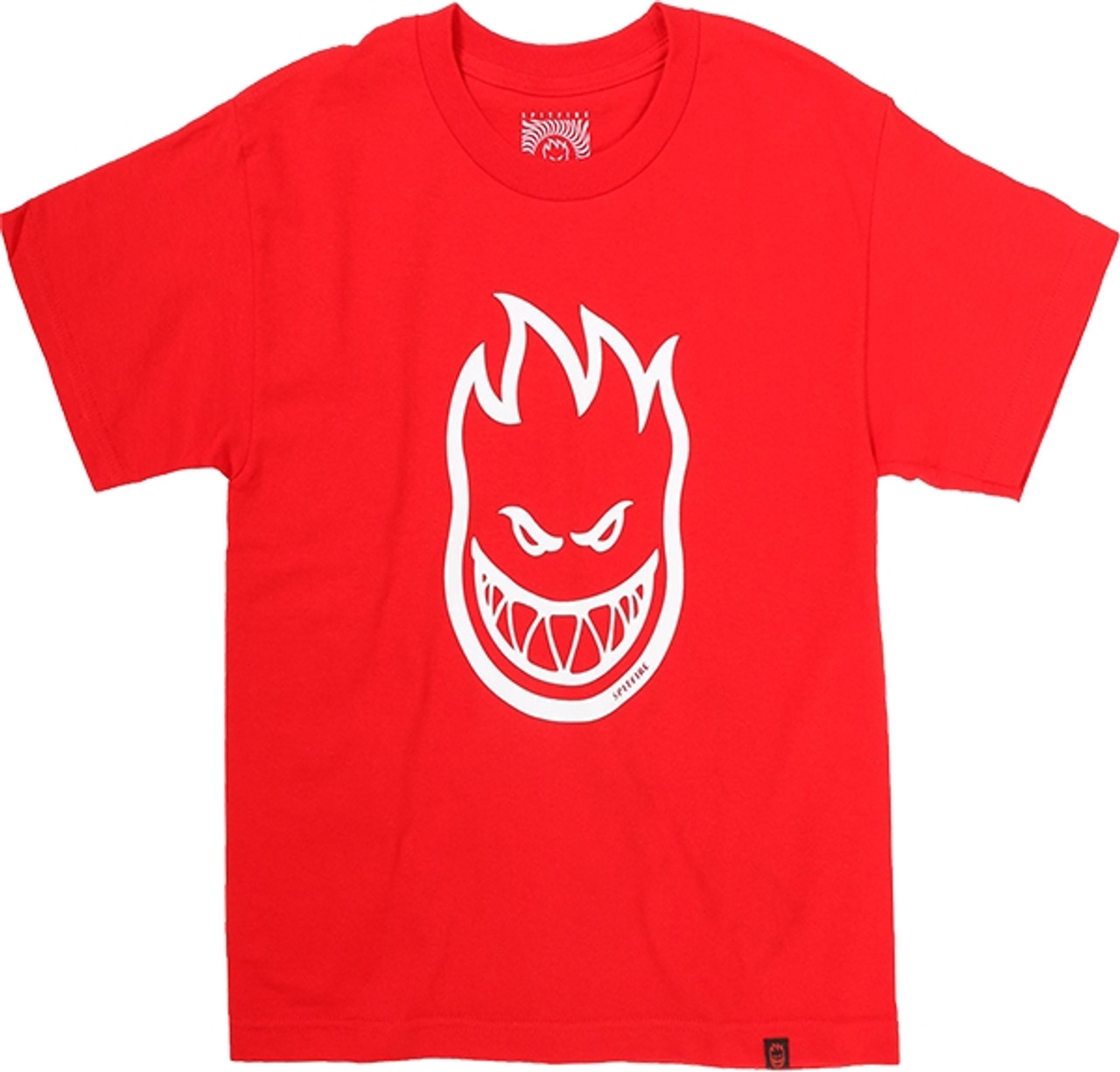 SPITFIRE BIGHEAD YOUTH-SS SMALL RED/WHT