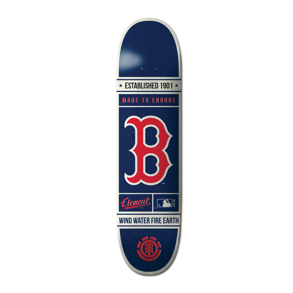 Element MLB  RedSox Team Skateboard Deck 8.0