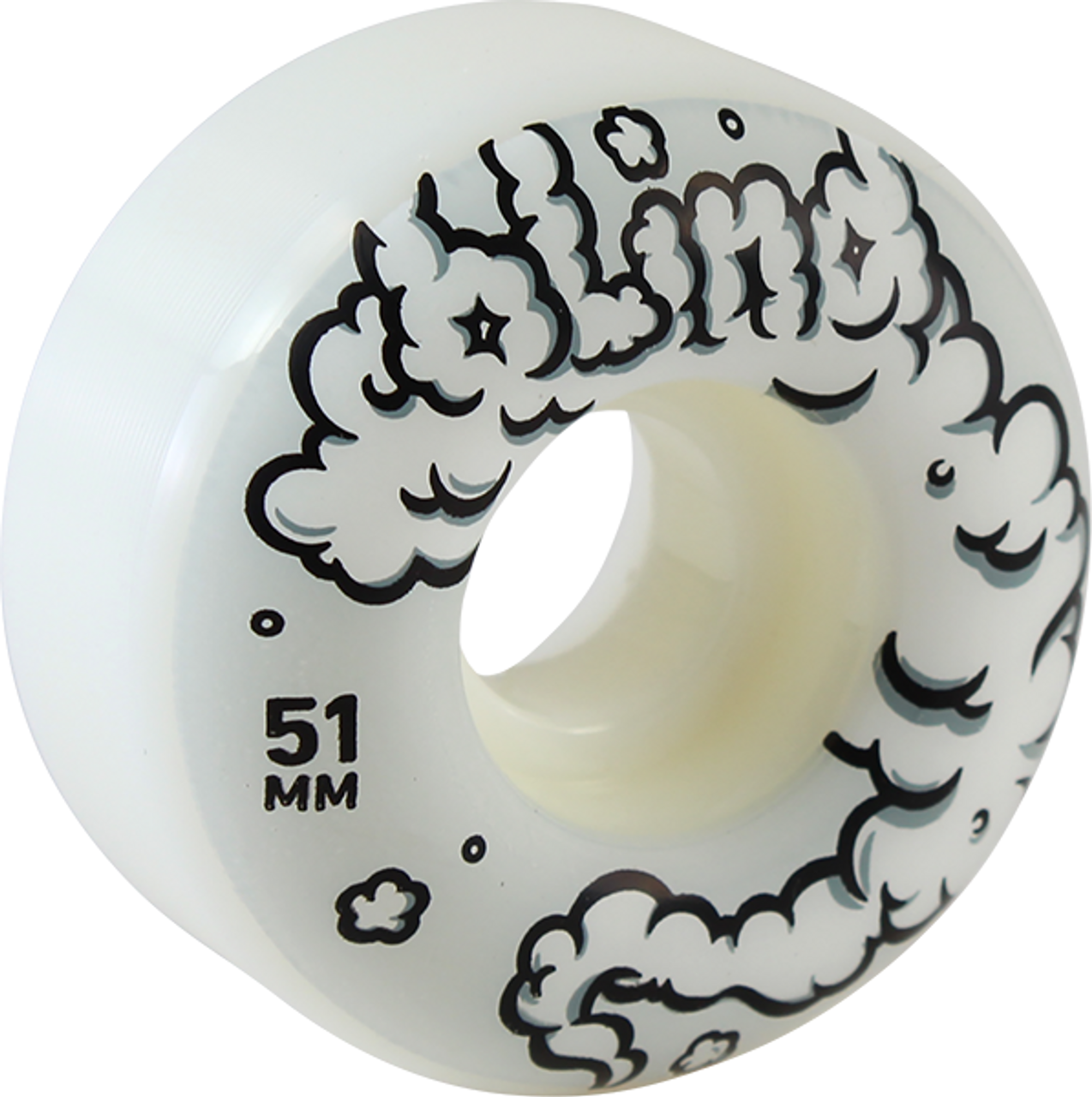 BLIND BFF 51mm WHT/GREY WHEELS SET