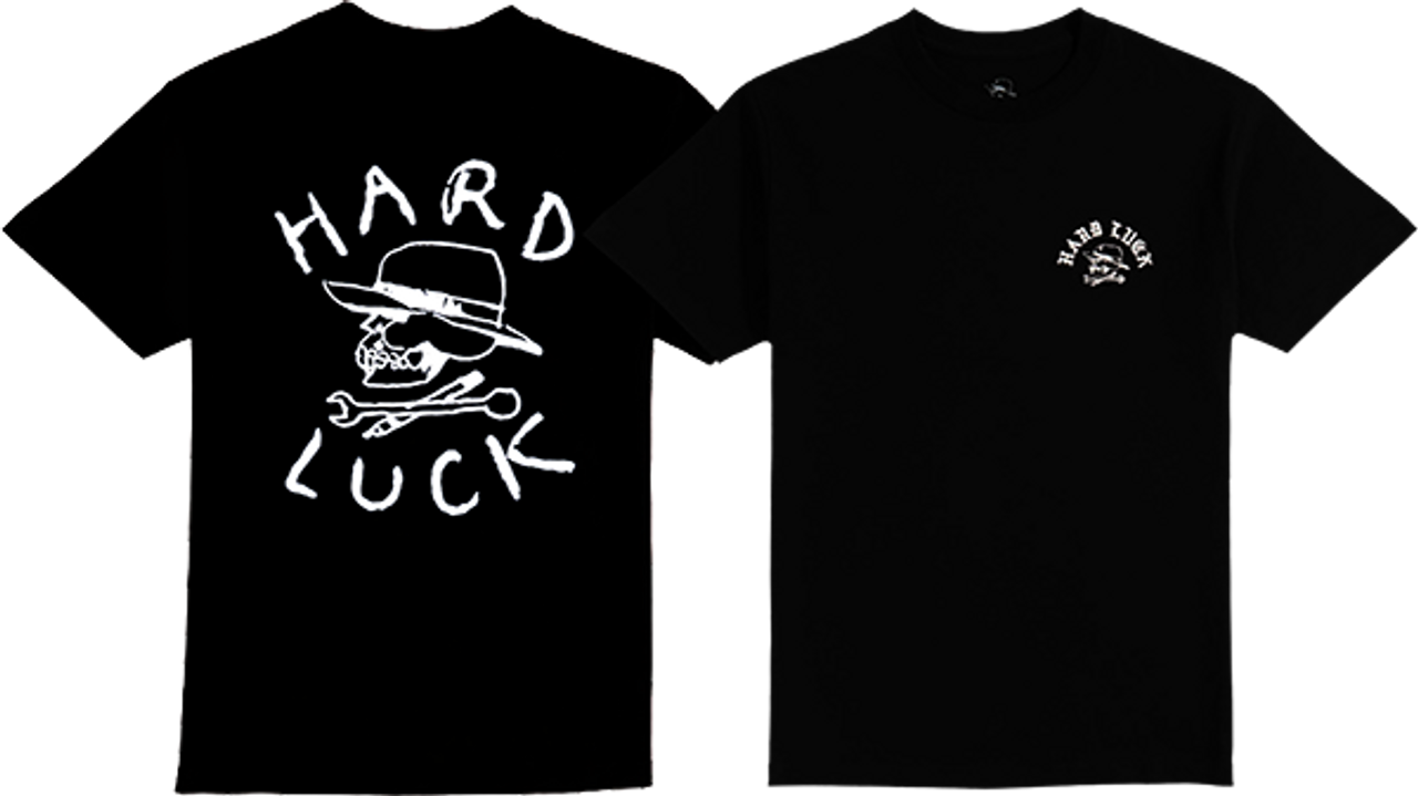 HARD LUCK OG LOGO SS TSHIRT MEDIUM BLACK