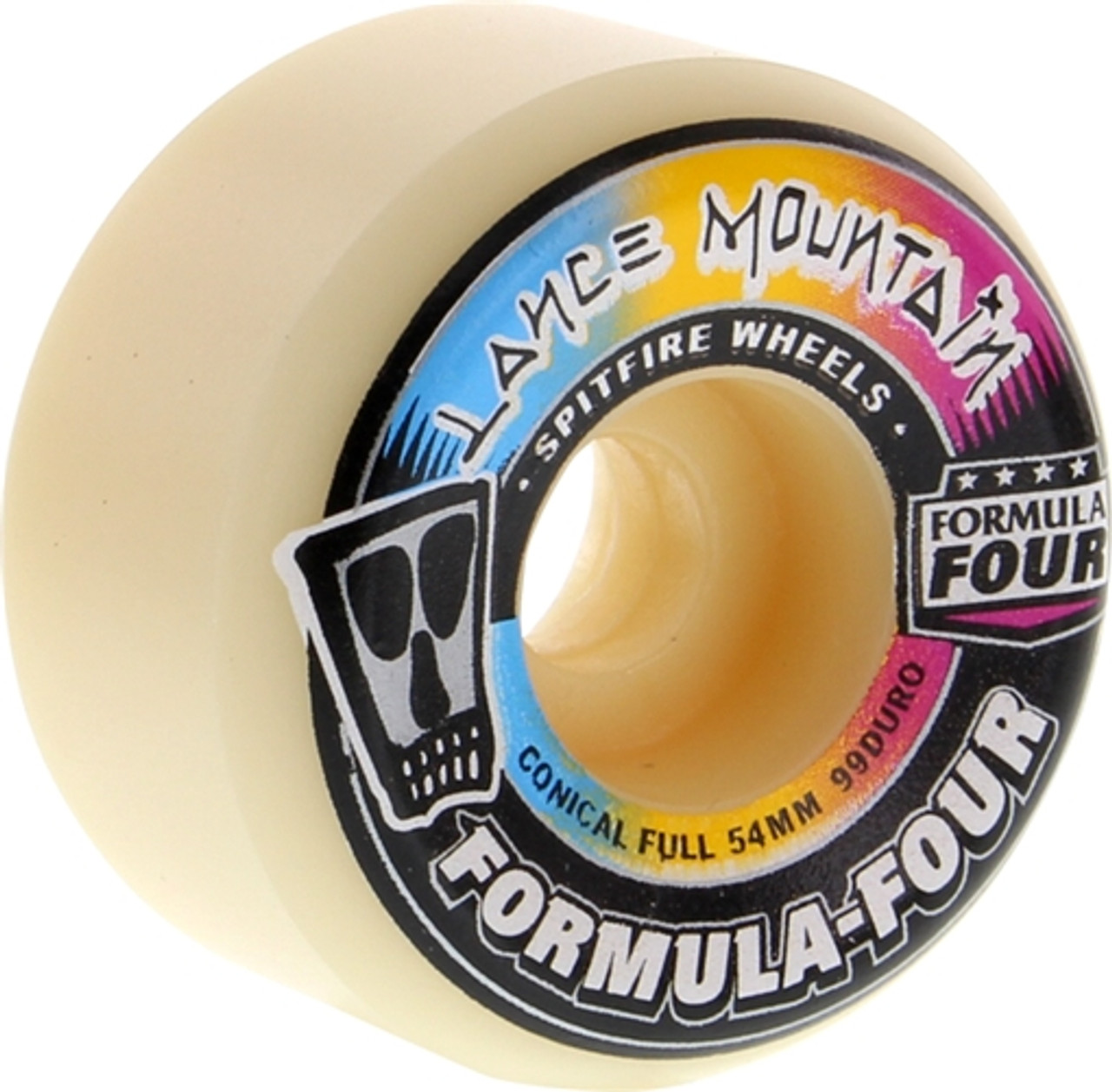 SPITFIRE MOUNTAIN FORMULA FOUR 54mm Skateboard Wheels Set