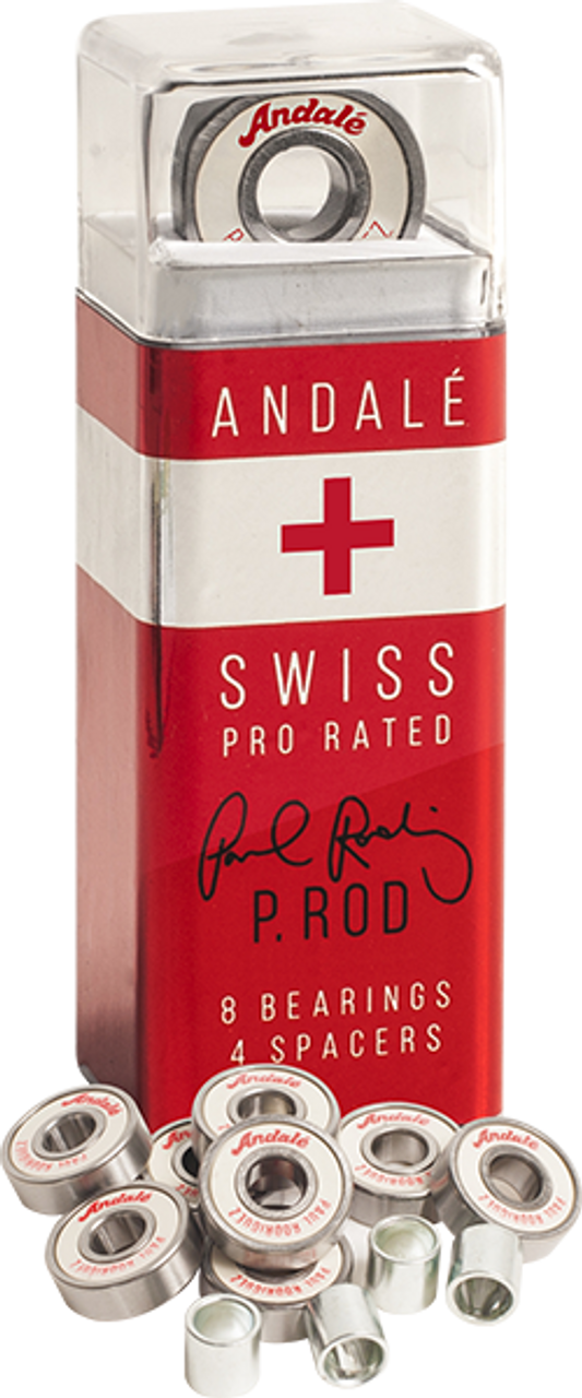 ANDALE PROD SWISS PEN BOX BEARING SET WHT/RED/SIL