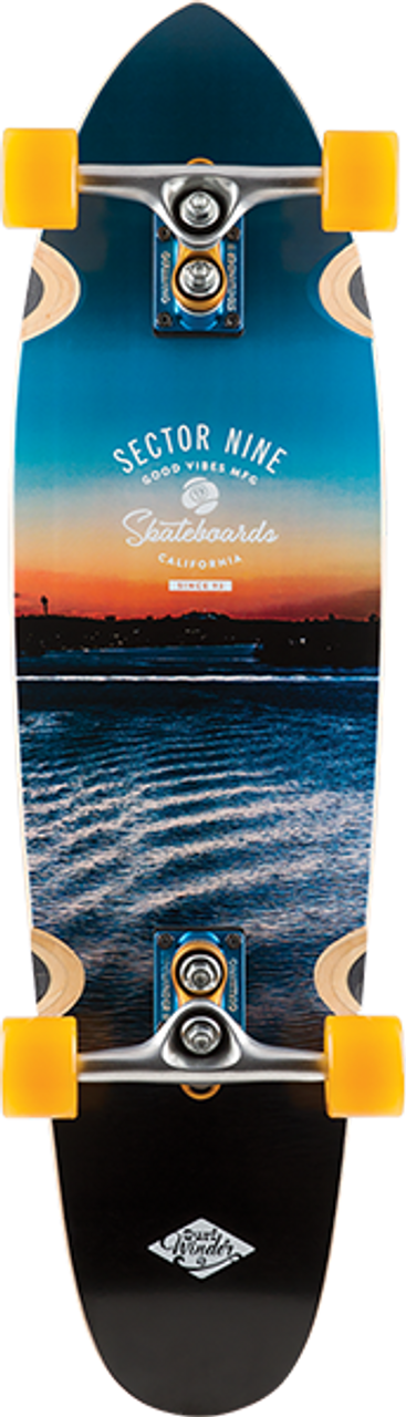 SECTOR 9 SUNSET GETAWAY COMPLETE-8.5x33.5 sidewinder