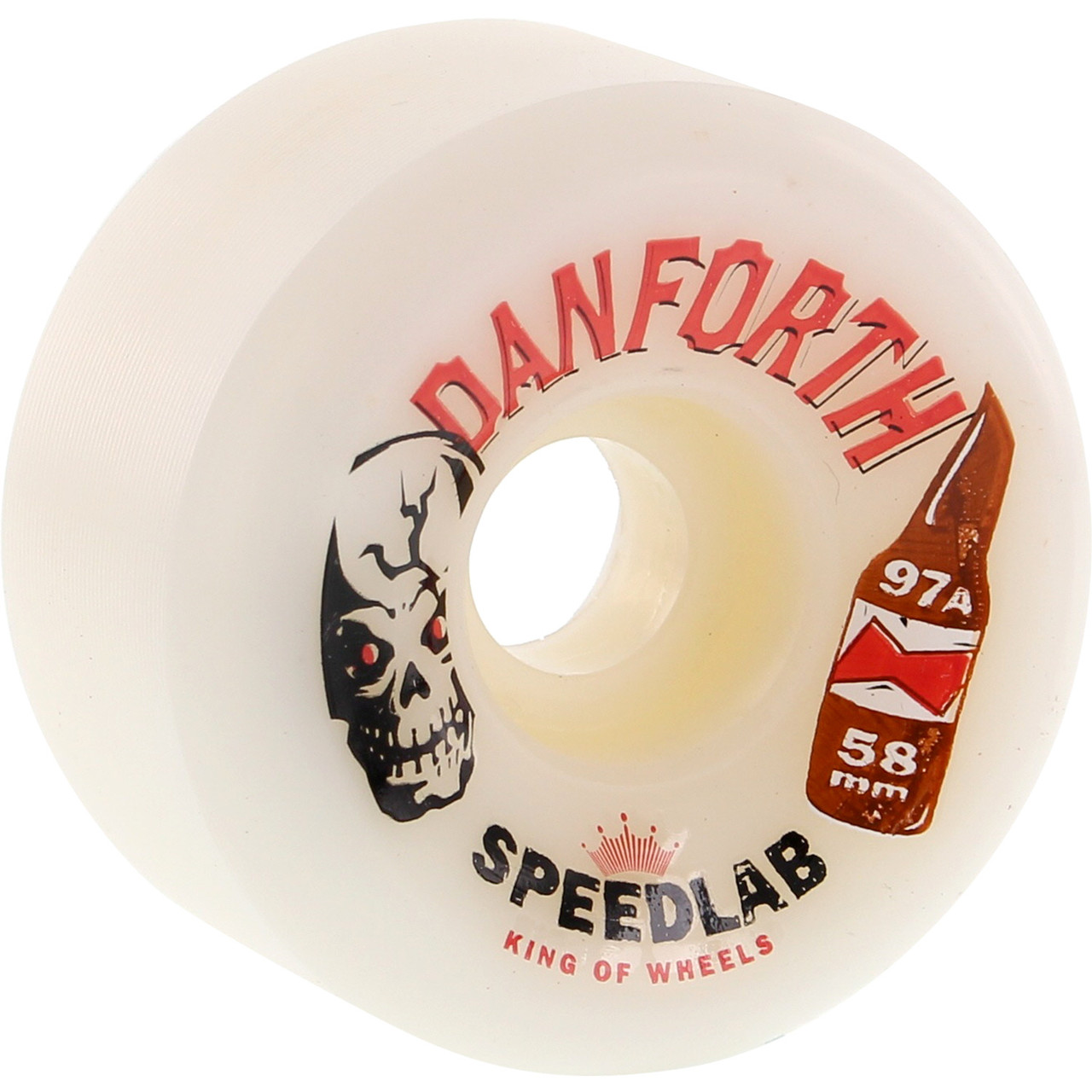 SpeedLab Dandforth Wheels White 58mm/97a